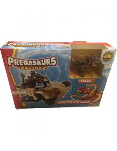 Playset predasaurs aqua attack veicolo d'attacco 6 modelli - MAGGG-02602 | Futurartb2b Ingrosso Giocattoli