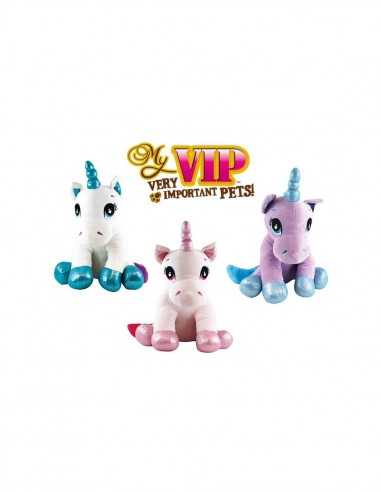 My Vip Unicorno peluche di 40 cm - 3 colori - ODS43497 | Futurartb2b Ingrosso Giocattoli