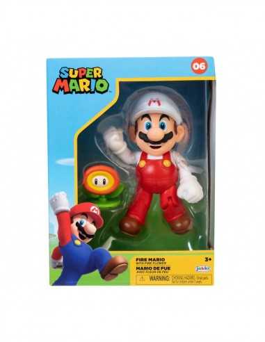 Super Mario personaggio Fire Mario con fiore - OLD40609 | Futurartb2b Ingrosso Giocattoli