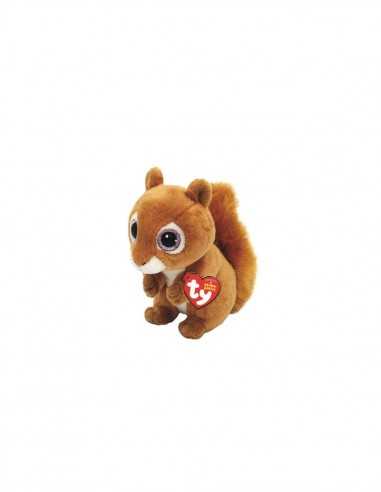 Peluche Scoiattolo Beanie Babies - 15cm - CRAT40196 | Futurartb2b Ingrosso Giocattoli