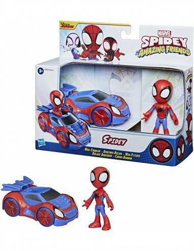 Spidey Amazing Friends - Spidey macchina Web Crawler - HASF1459/F1940 | Futurartb2b Ingrosso Giocattoli