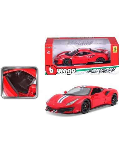 Bburago Ferrari 488 in scala 1: 24 - GOL18-26026 | Futurartb2b Ingrosso Giocattoli