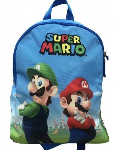 Super Mario - Zaino ovale con Mario e Luigi - PAN66324 | Futurartb2b Ingrosso Giocattoli