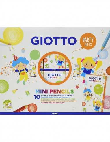 Giotto - Party Gift Mini pastelli confezione da 10 - ARVF312000 | Futurartb2b Ingrosso Giocattoli