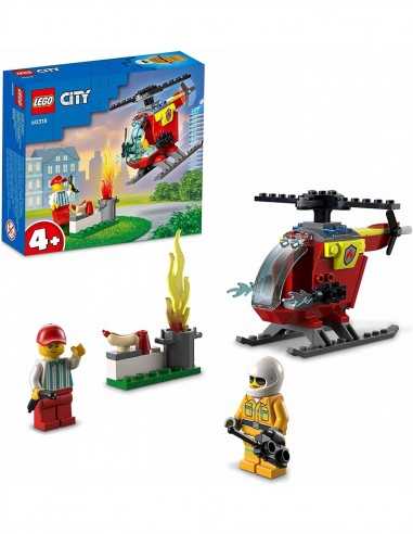 Lego City - Elicottero antincendio 60318 - LEG6379613 | Futurartb2b Ingrosso Giocattoli