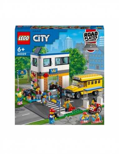 Lego City 60329 - Giorno di scuola - LEG6379629 | Futurartb2b Ingrosso Giocattoli