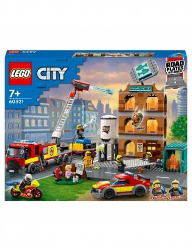 Lego City 60321 - Vigili del fuoco - LEG6379621 | Futurartb2b Ingrosso Giocattoli