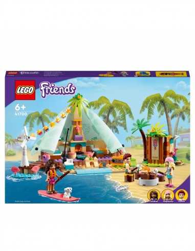 Lego Friends 41700 - Glamping sulla spiaggia - LEG6371116 | Futurartb2b Ingrosso Giocattoli