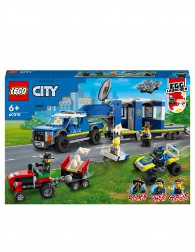 Lego City 60315 - Camion centro di comando della polizia - LEG6379603 | Futurartb2b Ingrosso Giocattoli