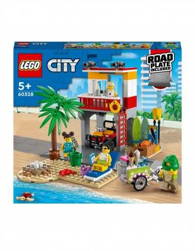 Lego City 60328 - Postazione del bagnino - LEG6379627 | Futurartb2b Ingrosso Giocattoli