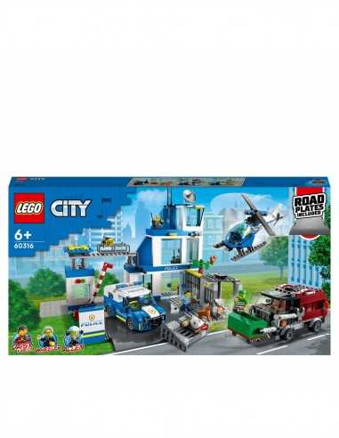 Lego City 60316 - Stazione di polizia - LEG6379605 | Futurartb2b Ingrosso Giocattoli