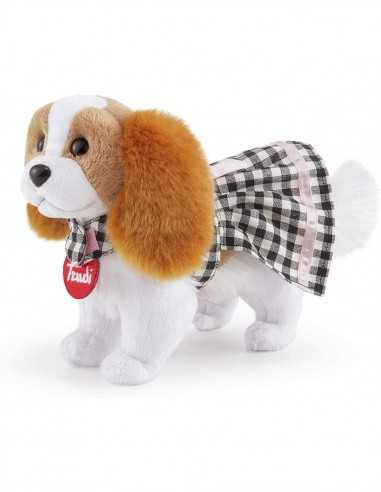 Peluche Cagnolina Darling Cavalier Kingcharles con vestito - TRU22065 | Futurartb2b Ingrosso Giocattoli