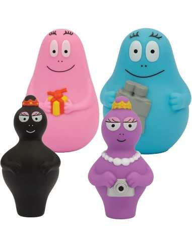 Barbapap - Set con 4 personaggi - GIOBAP00010 | Futurartb2b Ingrosso Giocattoli