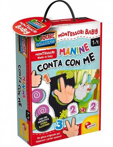 Montessori Baby - Manine conta con me - LIS92758 | Futurartb2b Ingrosso Giocattoli