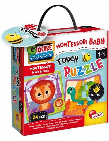 Montessori Baby - Puzzle tattile touch puzzle - LIS92680 | Futurartb2b Ingrosso Giocattoli