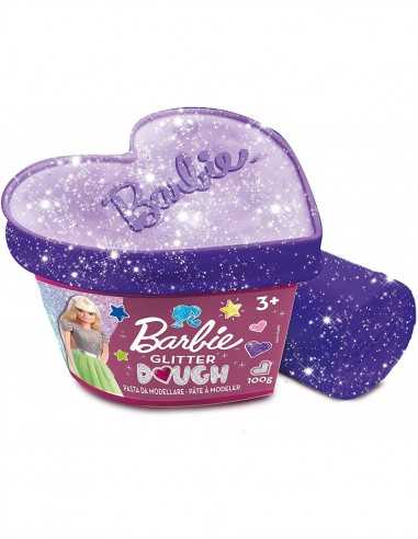 Barbie pasta da modellare glitter vasetto cuore - LIS88744 | Futurartb2b Ingrosso Giocattoli