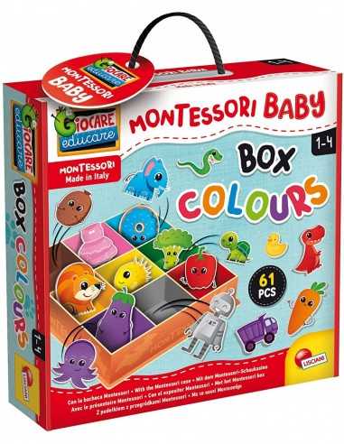 Montessori Baby - Box dei colori - LIS92765 | Futurartb2b Ingrosso Giocattoli