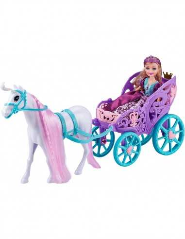 Sparkle Girlz carrozza con cavallo e bambola - TOY10068 | Futurartb2b Ingrosso Giocattoli