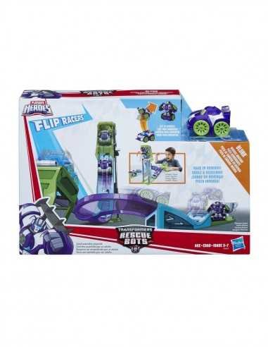 Pista Transformers Rescue Bots con funzione reverse - TOYE0620 | Futurartb2b Ingrosso Giocattoli