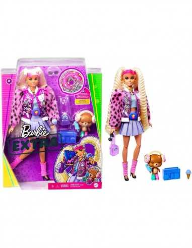 Barbie Extra con giubbino universitario e orsetto - TOYGRN27/GYJ77 | Futurartb2b Ingrosso Giocattoli