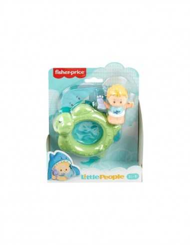 Fisher-Price Little People - personaggio con copertina e tartaruga - TOYGNF59/GLT84 | Futurartb2b Ingrosso Giocattoli