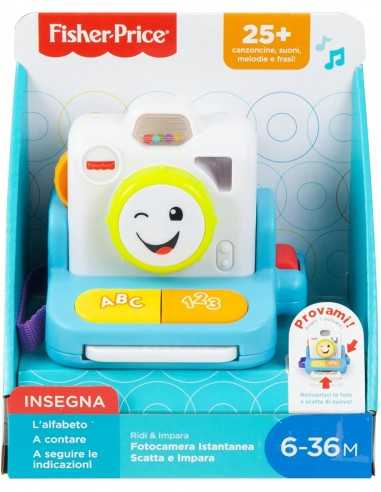 Fisher-Price Fotocamera istantanea scatta e impara - TOYGMX45 | Futurartb2b Ingrosso Giocattoli