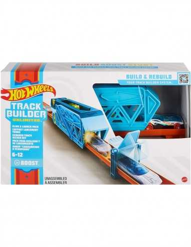 Hot Wheels - Set lanciatore partenze folli Track Builder - TOYGLC87/GVG08 | Futurartb2b Ingrosso Giocattoli