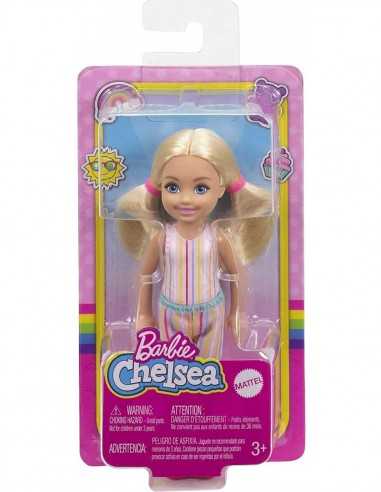 Barbie Chelsea - mini bambola con vestito multicolor - TOYDWJ33/GXT38 | Futurartb2b Ingrosso Giocattoli