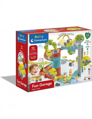 Baby Clem - Fun Garage baby track con veicolo - CLE17404 | Futurartb2b Ingrosso Giocattoli