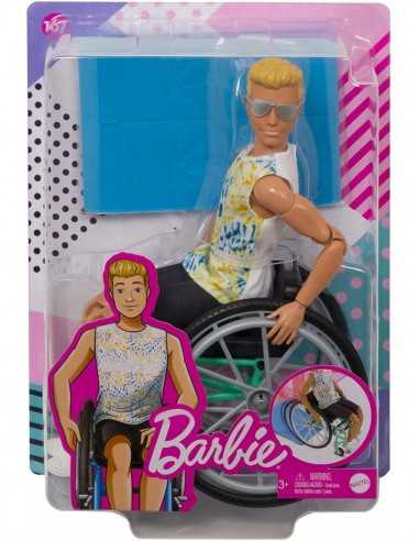 Barbie Fashionistas - Ken con sedia a rotelle - TOYGWX93 | Futurartb2b Ingrosso Giocattoli