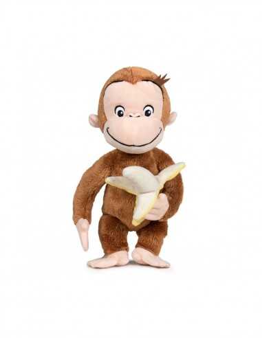 Peluche scimmietta curioso come George 18 cm - 2 modelli - PTS760019890 | Futurartb2b Ingrosso Giocattoli