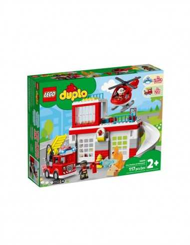 Lego Duplo 10970 - Caserma dei pompieri ed elicottero - LEG6379260 | Futurartb2b Ingrosso Giocattoli