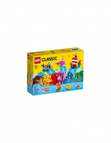 Lego Classic 11018 - Divertimento creativo sull'oceano - LEG6371096 | Futurartb2b Ingrosso Giocattoli