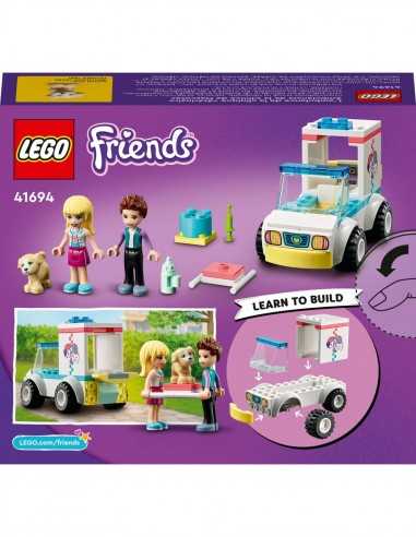 Lego Friends 41694 - Ambulanza della clinica veterinaria - LEG6371112 | Futurartb2b Ingrosso Giocattoli