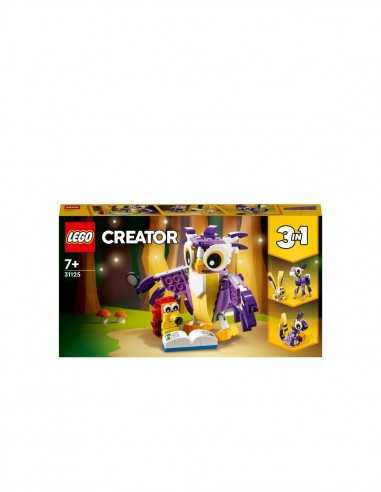 Lego Creator 31125 - Creature della foresta fantasy 3 in 1 - LEG6371104 | Futurartb2b Ingrosso Giocattoli