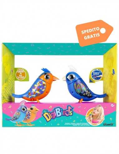 Digibirds confezione con 2 uccellini canterini - ROC20486124 | Futurartb2b Ingrosso Giocattoli