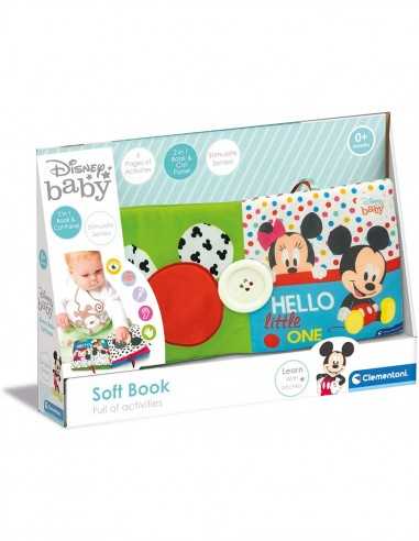 Disney Baby Soft Book Mickey Mouse - Libro soffice Topolino - CLE17721 | Futurartb2b Ingrosso Giocattoli