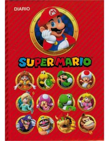 Diario standard Super Mario copertina rossa 12 mesi - PAN67502-2 | Futurartb2b Ingrosso Giocattoli