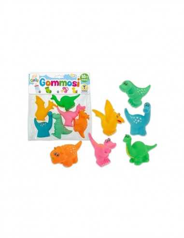 Gommolosi Dinosauri funny 6 pezzi - TEO67160 | Futurartb2b Ingrosso Giocattoli