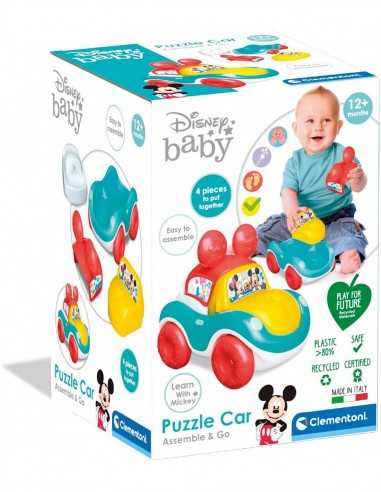 Disney Baby - Macchina puzzle di Topolino 3 in 1 - CLE17722 | Futurartb2b Ingrosso Giocattoli