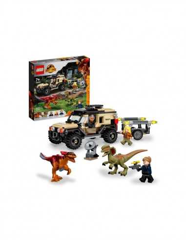 Lego Jurassic World - Trasporto del Piroraptor e del Dilofosauro 76951 - LEG6342807 | Futurartb2b Ingrosso Giocattoli