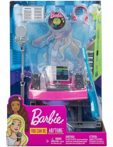 Barbie mini playset Studio di Registrazione - FICFJB25/GJL67 | Futurartb2b Ingrosso Giocattoli