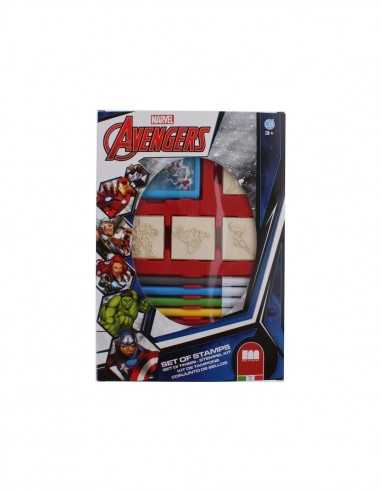 Avengers Set timbri e pennarelli - MUL27873 | Futurartb2b Ingrosso Giocattoli