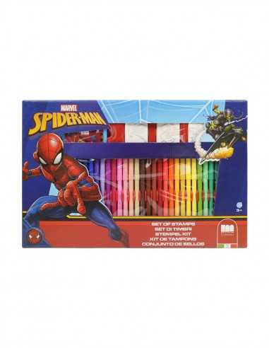 Spider-man set di timbri e pennarelli - MUL57817 | Futurartb2b Ingrosso Giocattoli