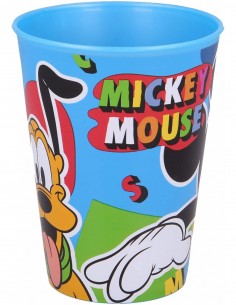 Tazza Mickey Mouse in Plastica Melanina 350 ml Asilo Bambino Topolino