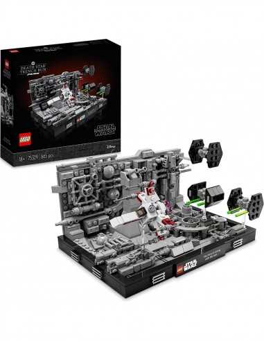 Lego Star Wars - Diorama volo sulla trincea della Morte Nera 75329 - LEG6378867 | Futurartb2b Ingrosso Giocattoli