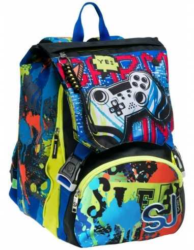 SJ Gang Zaino sdoppiabile con pattine reversibili Boy Gamingled - SEV2C2002209-899 | Futurartb2b Ingrosso Giocattoli