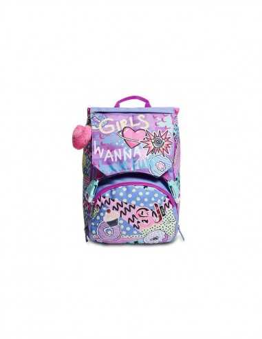 SJ Gang Zaino sdoppiabile con pattine reversibili Girl Have Fun - SEV2C2002215-373 | Futurartb2b Ingrosso Giocattoli