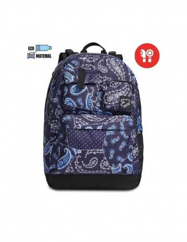 Seven Zaino reversibile Blue Cashemere con cuffie wireless - SEV201002213-575 | Futurartb2b Ingrosso Giocattoli