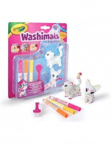 Washimals Pets - set cagnolino e gattino - CRA74-7474 | Futurartb2b Ingrosso Giocattoli